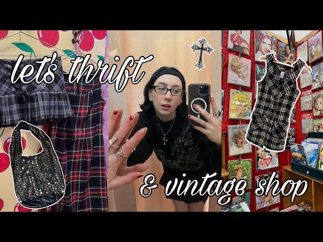 Come Thrift with Me | vintage shopping and thrift markets !