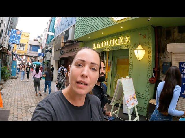 The fanciest market in Delhi, India: Khan Market ️