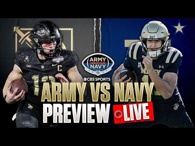 Navy vs Army LIVE Preview & Predictions | Get ready for America's Game!