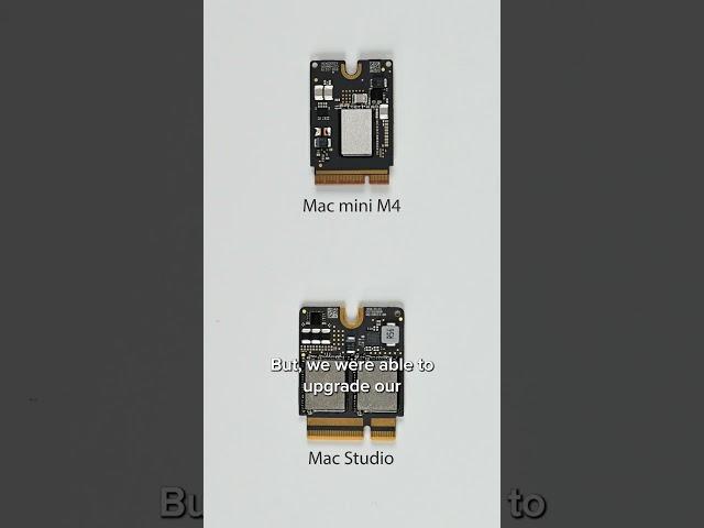 The M4 Mac mini Has Removable Storage!! We Upgraded Easily! #macmini #ifixitteardown #ifixit