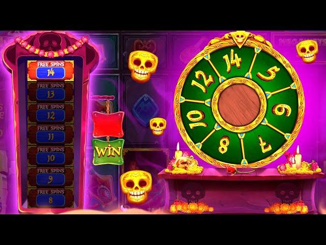 MAX SPINS AND BIG WINS ON MUERTOS MULTIPLIER MEGAWAYS SLOT