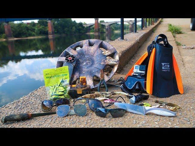 River Treasure: Diving in NEW Creepy Location! (Giveaway) | Jiggin' With Jordan