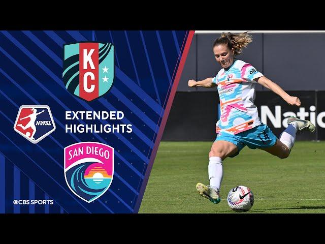 Kansas City Current vs. San Diego Wave: Extended Highlights | NWSL | Attacking Third