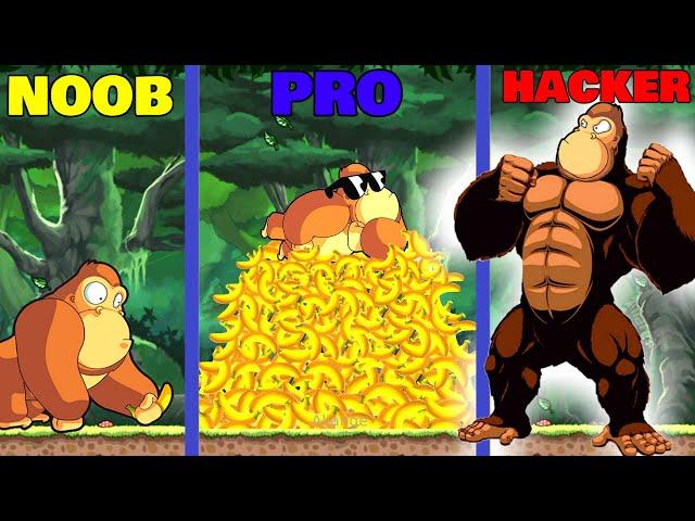 Banana Kong - NOOB vs PRO vs HACKER