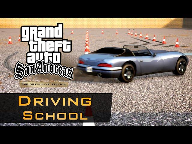 GTA San Andreas Definitive Edition - Driving School