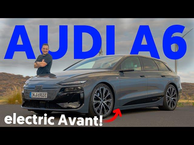 Audi A6 e-tron first driving - BETTER than Model S, EQE and BMW i5!