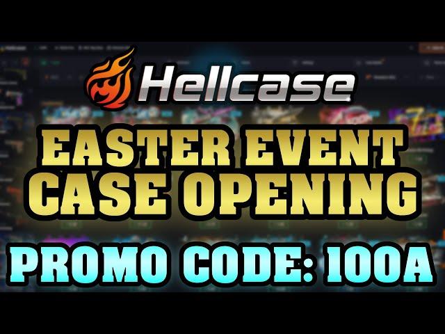 Hellcase Promo Code  EASTER CASE OPENING  (Best Code 2025: 100A)