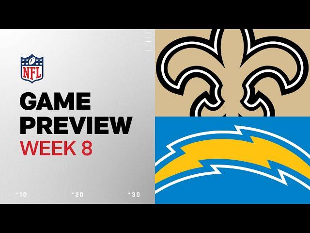 New Orleans Saints vs. Los Angeles Chargers | 2024 Week 8 Game Preview