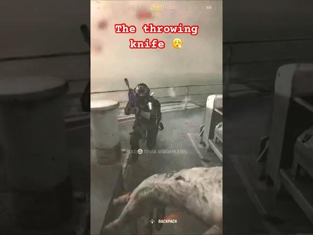 The throwing knife ‍ #callofduty #warzone #cod