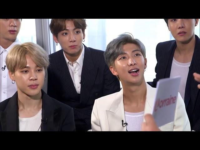 [Озвучка by VerossiA_Live] BTS дают первое интервью в Великобритании