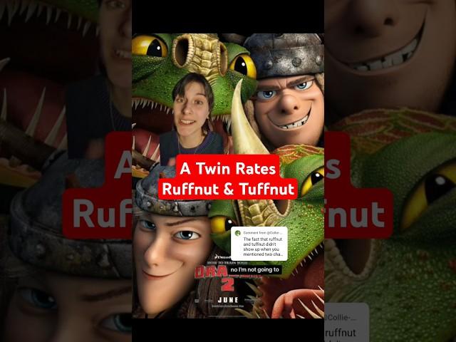 Good Twin Representation? #ruffnut #tuffnut #howtotrainyourdragon #httyd #ratingtwins #writing #twin