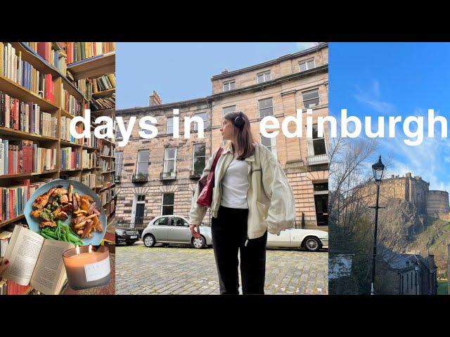 days in my life in edinburgh  what I eat, summer shopping, reading