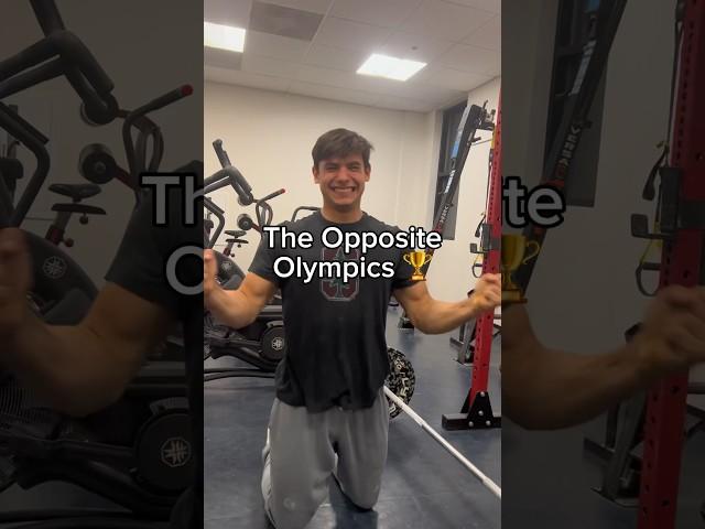 The opposite Olympics  #gymnast #calisthenics #olympics #olympic #olympicsports #gymnastics #lol