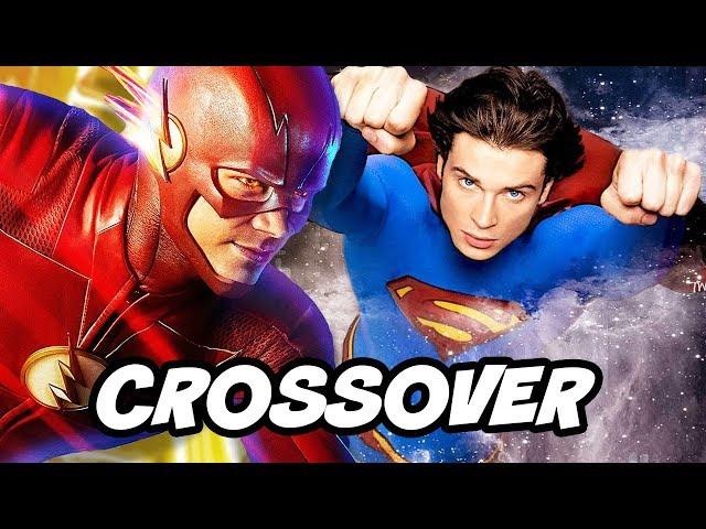The Flash Season 5 Smallville Superman Crossover Theory - Comic Con Panel Breakdown