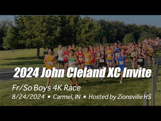 2024 John Cleland XC Invite - 4K Boys (Fr/So) - Keegan Terry