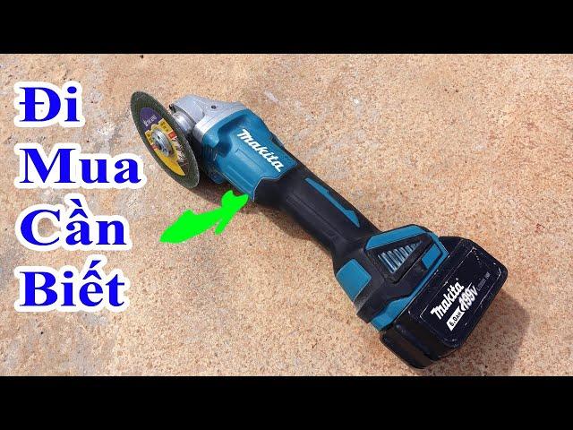 4 điều quan trọng cần biết trước khi mua máy cắt dùng pin, máy cắt cầm tay dùng pin makita