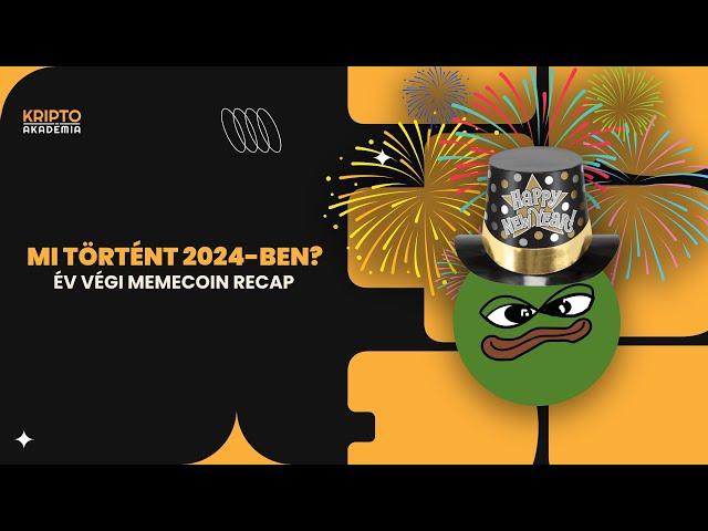 MI TÖRTÉNT 2024-BEN? Év végi memecoin recap