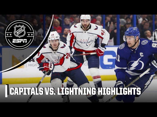 Washington Capitals vs. Tampa Bay Lightning | Full Game Highlights | NHL on ESPN
