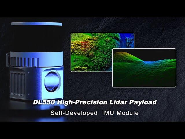 DL550 LiDAR Scanning System – Precision Mapping & 3D Imaging for Professional Applications