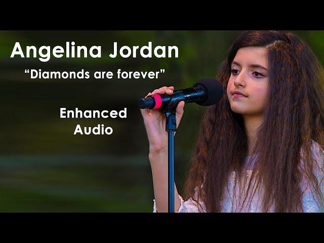 ANGELINA JORDAN (11) "Diamonds are forever" ENHANCED AUDIO 