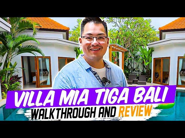 INSIDE A Stunning Bali Villa  | Seminyak Airbnb Tour With Private Pool! Villa Mia Tiga Seminyak