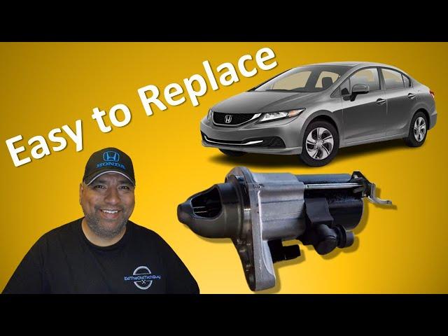 DONT Struggle: Simple Steps to Replace Your Honda Civic Starter!
