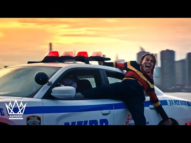 6IX9INE - POLICE ft. 50 Cent (RapKing Music Video)