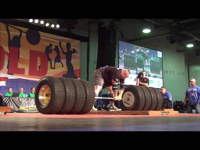 Brian Shaw Ties World Record Deadlift... 1128 Pound Deadlift