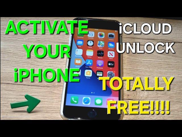 Activate Your iPhone iCloud Lock Unlock Totally Free️