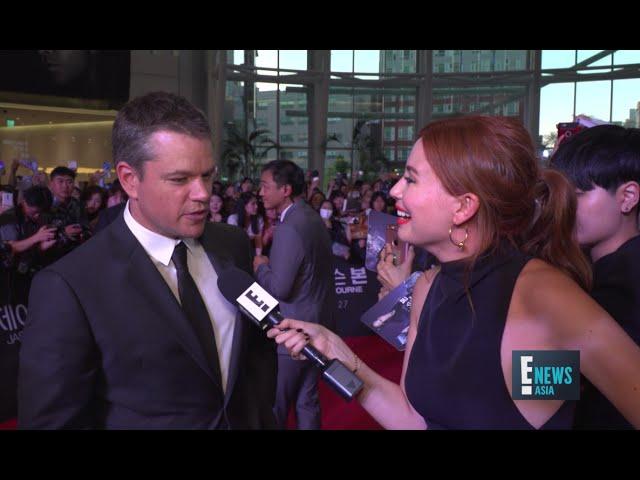 Jason Bourne Seoul Red Carpet | E! News Asia | E!