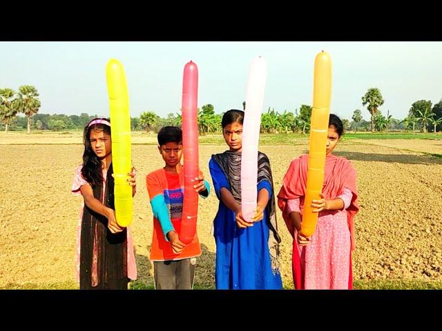 outdoor fun with Rocket Balloon and learn colors for kids by I kids episode -478.