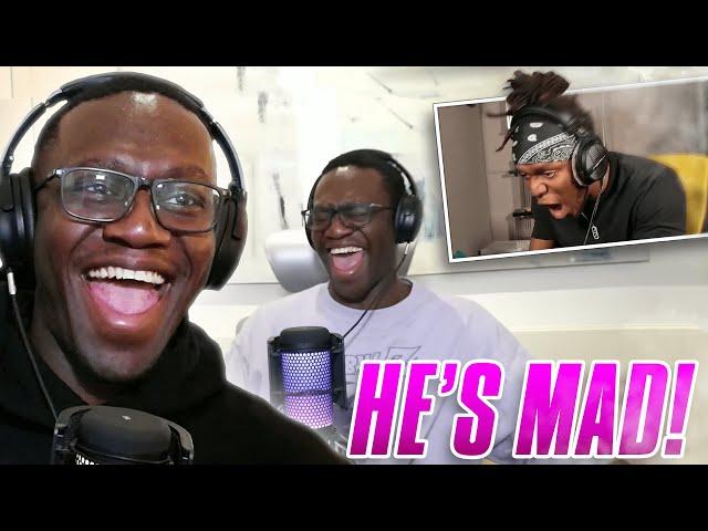 KSI DIDN'T LIKE DEJI'S REACTION TO HIS NEW SONG THICK OF IT !!