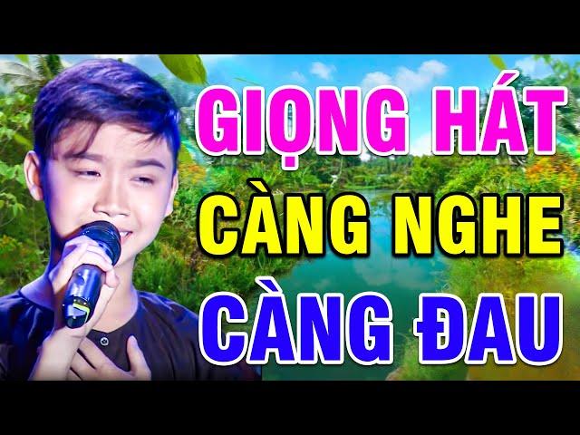 Cậu Bé Có "GIỌNG HÁT CÀNG NGHE CÀNG ĐAU" Khiến Cả Trường Quay XÉ LÒNG Ngay Khi Vừa Cất Giọng Lên