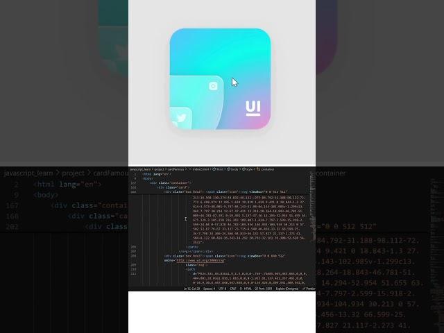 Unique UI Card Design | Creative HTML CSS Tutorial