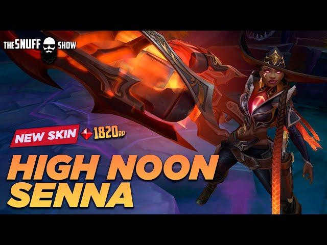 Ковбой Сенна - Обзор Скина Лига Легенд - High Noon Senna League of Legends