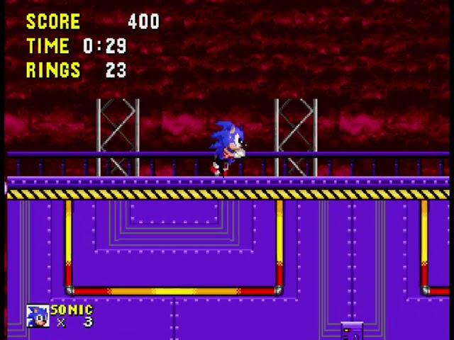 Sonic 2 Early Cyber City Beta Test