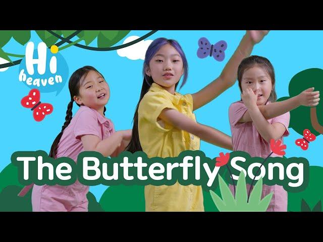 The Butterfly Song (If I Were A Butterfly)  Kids Songs  Hi Heaven