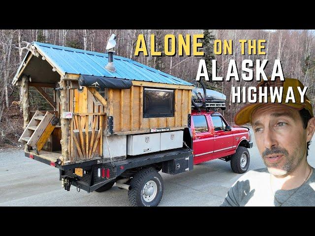 Driving 2,200 Miles Alone on the Alaska Highway in a 30-Year-Old Diesel Truck