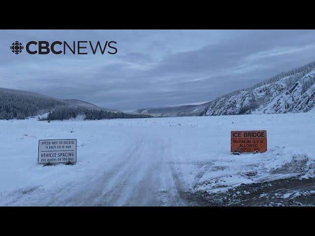 Dawson City ice bridge opens for season