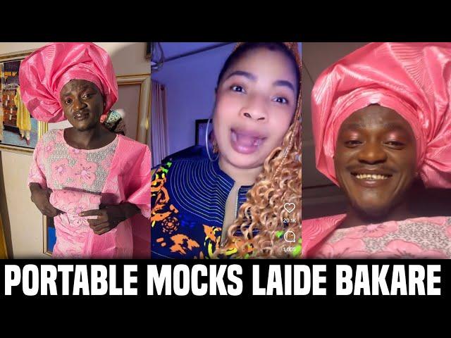 Portable Finally Releases Mockery Music Track To MOCK Laide Bakare After She Replies Him Online