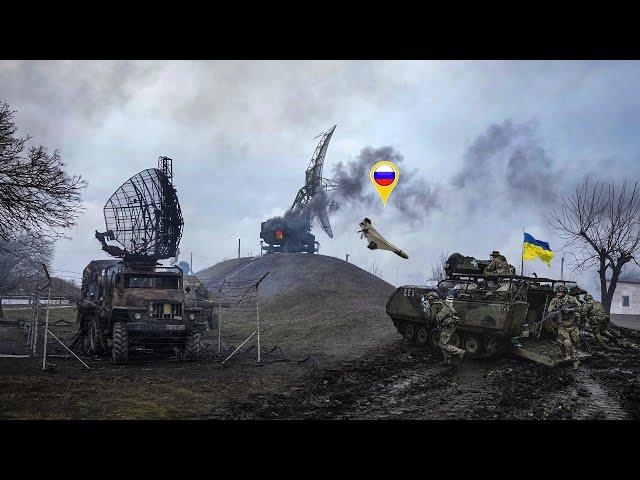 AGAIN!! Russian Kamikaze Drones Obliterate Ukrainian M113 and Electronic Warfare Station