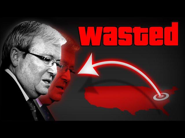 Did the USA snipe Kevin Rudd?