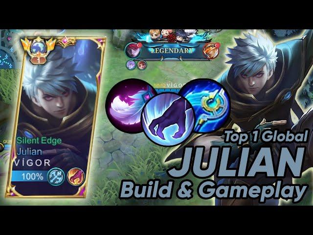 Unstoppable Reign!! Julian Battlefield Dominance | Top 1 Global Julian Gameplay | Build and Gameplay