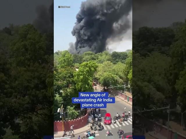 New angle of devastating Air India plane crash