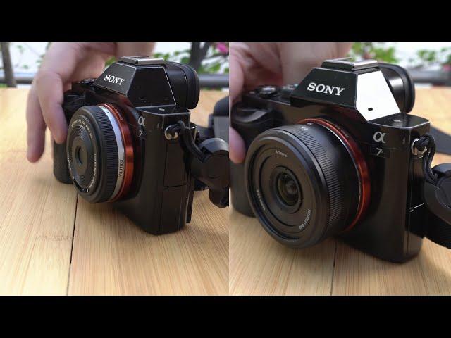 Viltrox 28mm F4.5 vs 7Artisans 18mm F5.6 - Short Comparison, Sharpness Test