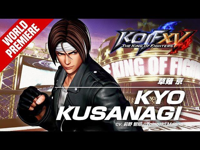 【THE KING OF FIGHTERS XV】 5分鐘學會草薙 京- 草薙 京(KYO KUSANAGI) 基本連段