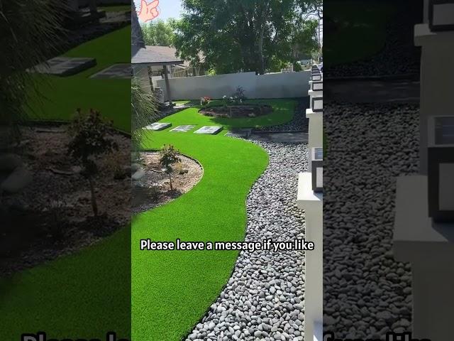 Artificial grass,No slag, no water accumulation, fireproof#grass #lawn #artificalgrass