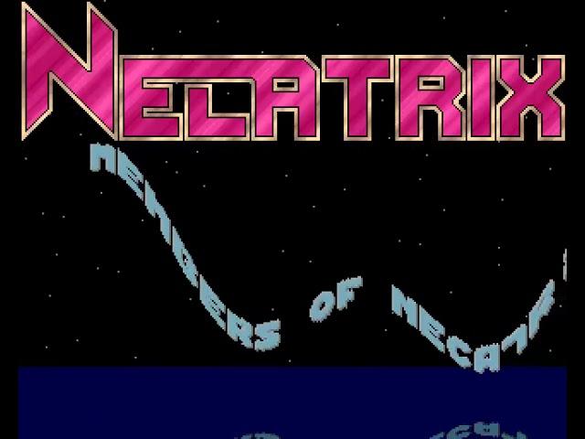 Necatrix   First Production mp4 HYPERSPIN AMIGA INTRO CRACKTRO DEMO COMMODORE NOT MINE VIDEOS