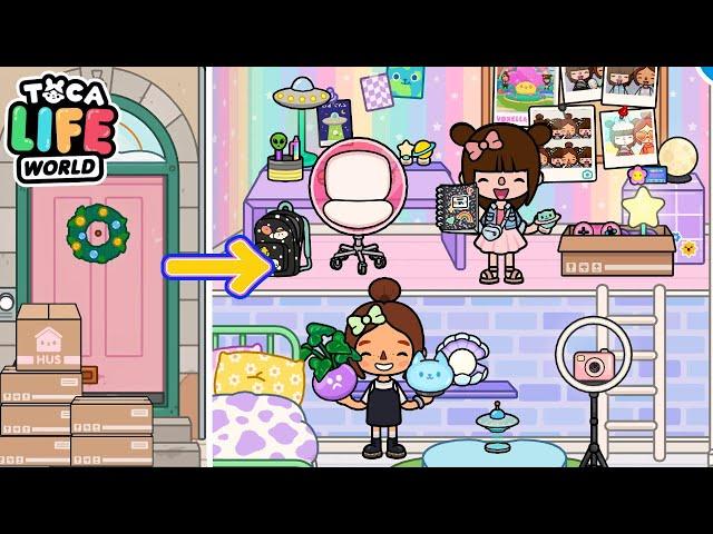 Moving Into My Friend New House! | Toca Life World