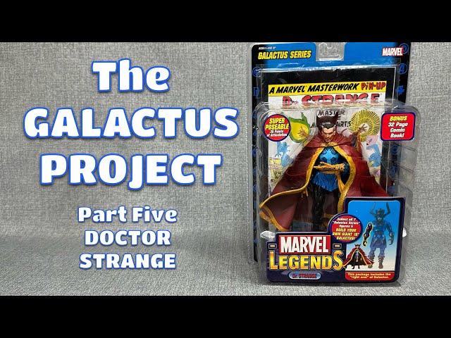 DOCTOR STRANGE! 2005 Toy Biz Marvel Legends GALACTUS Build A Figure Opening!